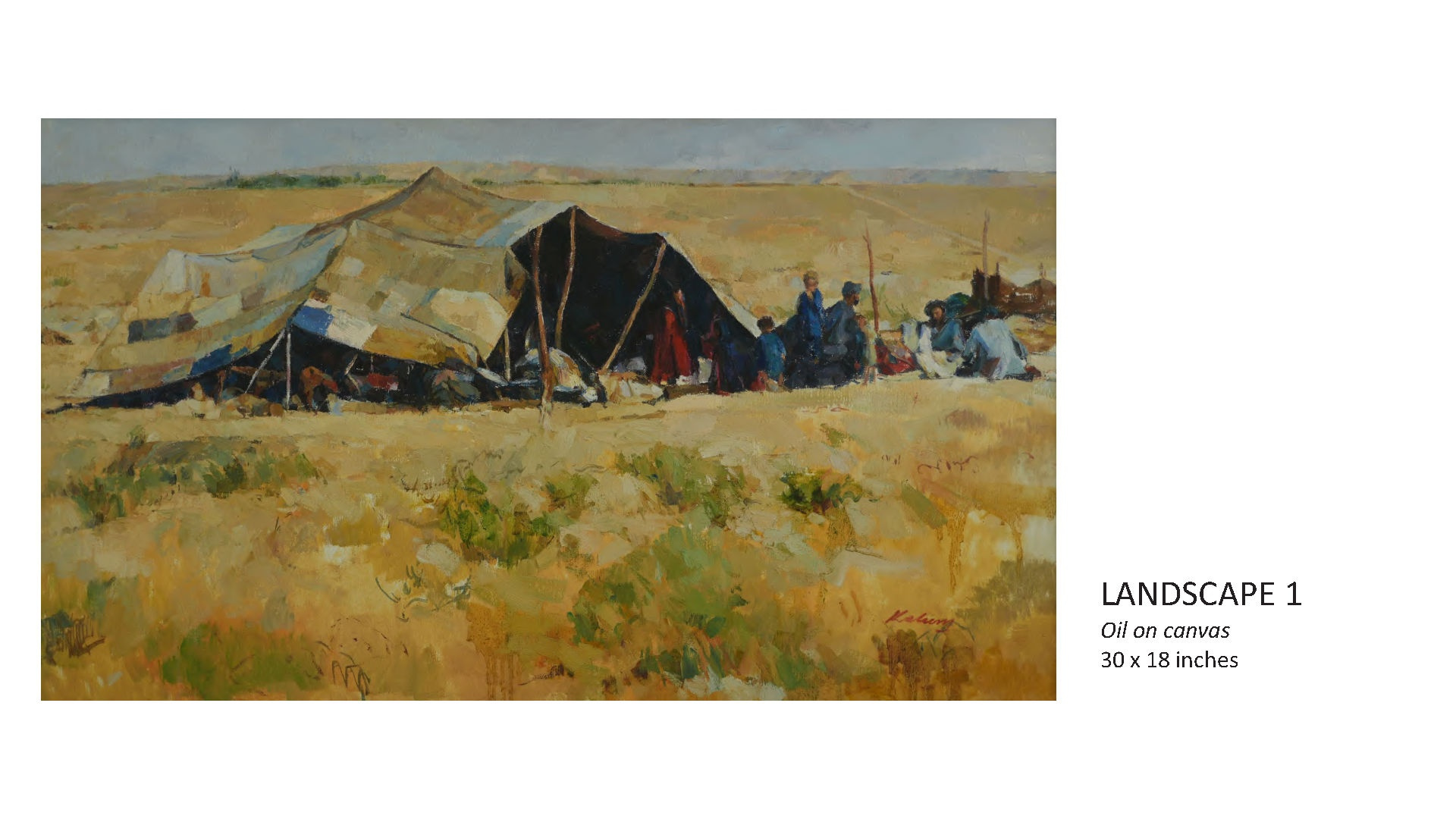 Landscape 1 by Kaleem Khan